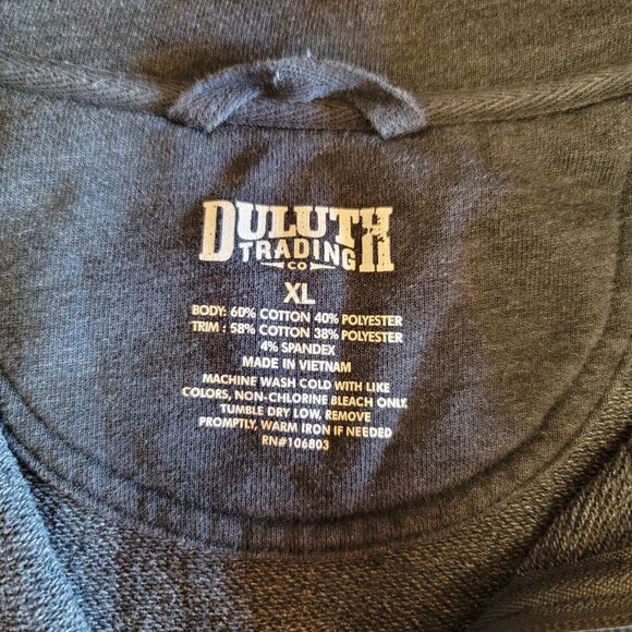 Duluth Trading Co Greenish Blue 1/4 Zip Pullover Vest Mens Size XL - Picture 6 of 9